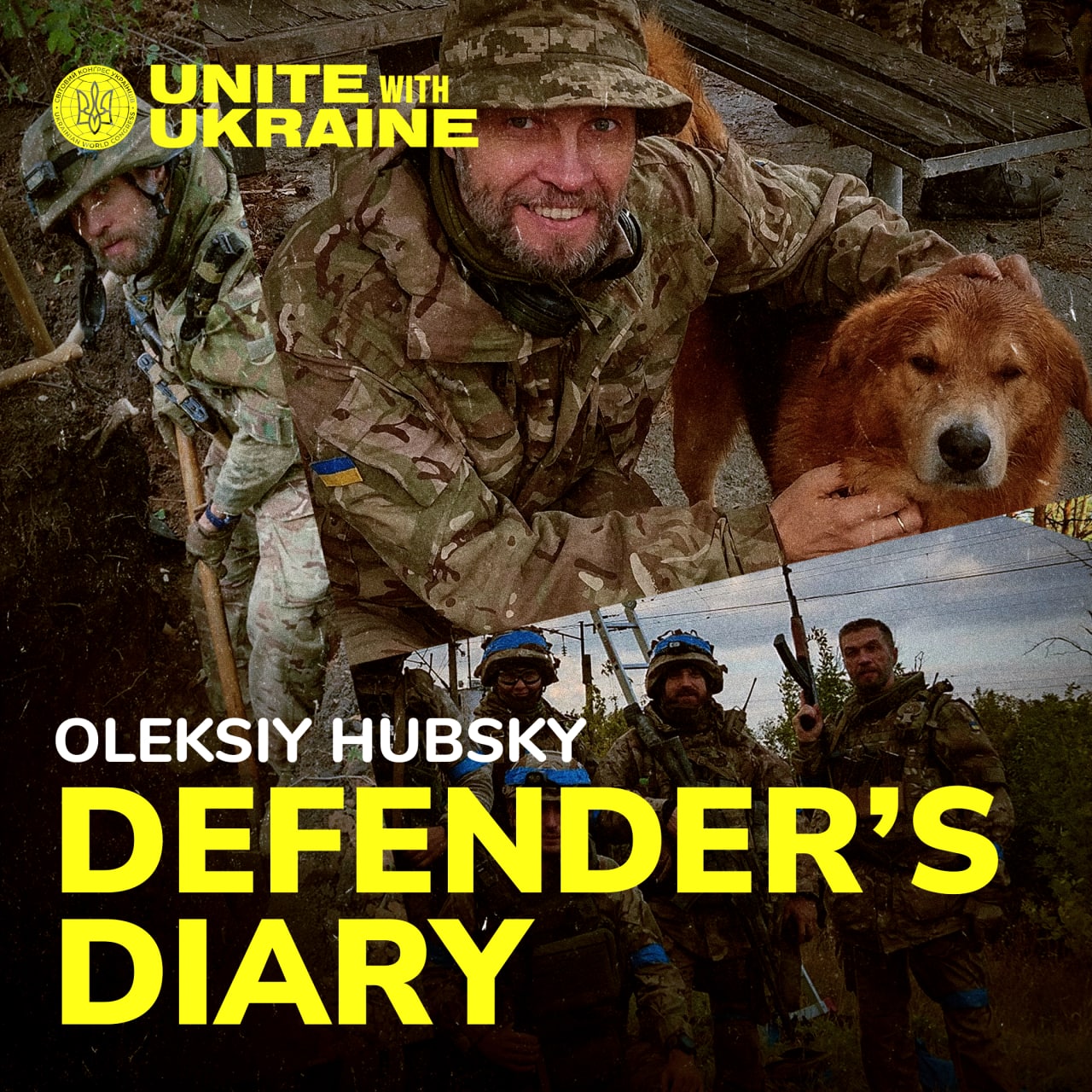 Defender’s Diary. Oleksiy Hubsky kobzar and warrior - Unite With Ukraine