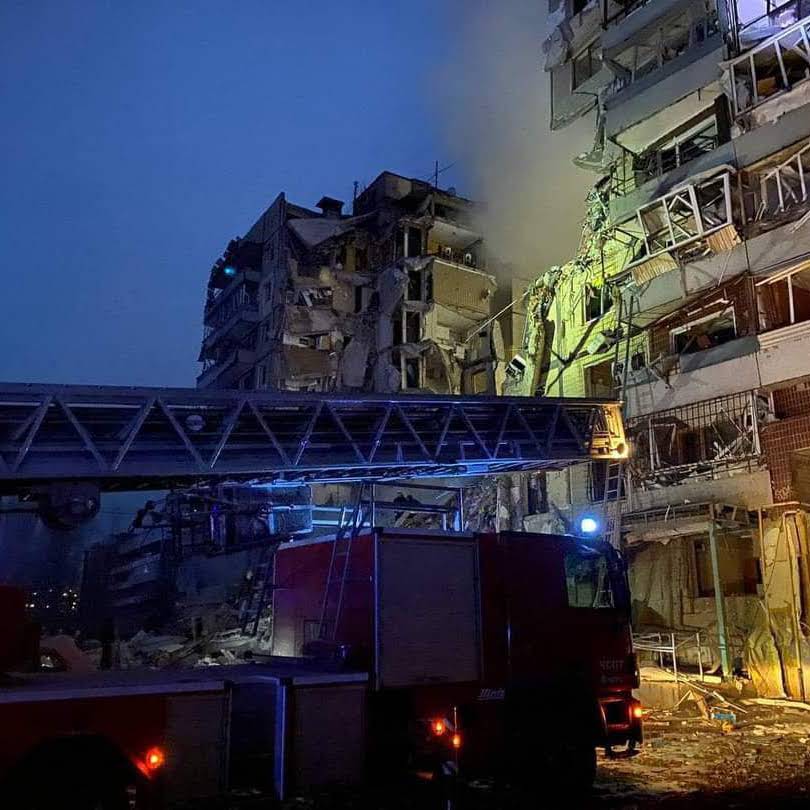 russian attack on Dnipro: 36 dead and 75 injured after saturday missile strike